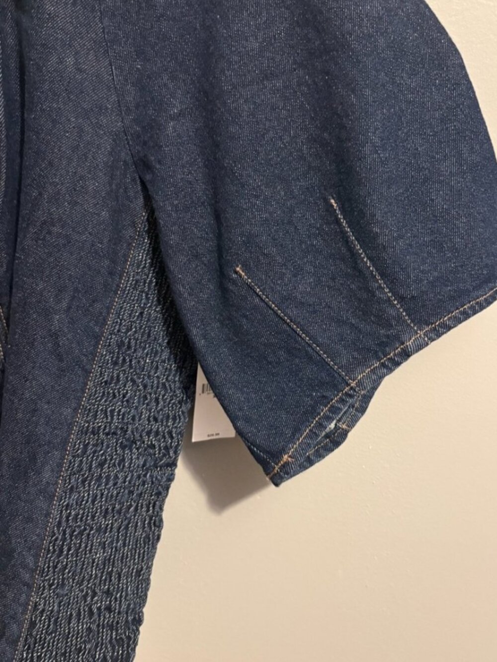 Square Neck Cropped Top - Picture 2 of 2